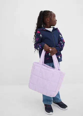 Dívčí mikina na zapínání • tmavě modrá • bonprix obchod