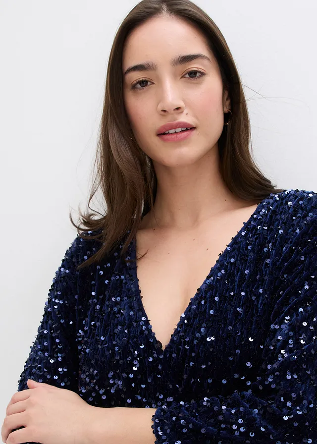 Robe à sequins • bleu foncé • product-page.page-title-suffix