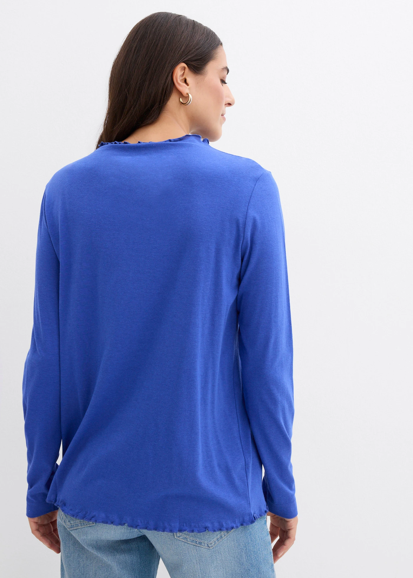 T-shirt manches longues • bleu brillant • Boutique bonprix