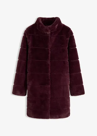 Manteau en tissu peluche