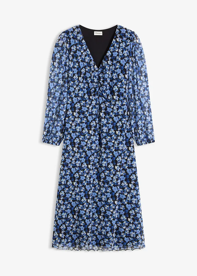 Rochie midi din mesh