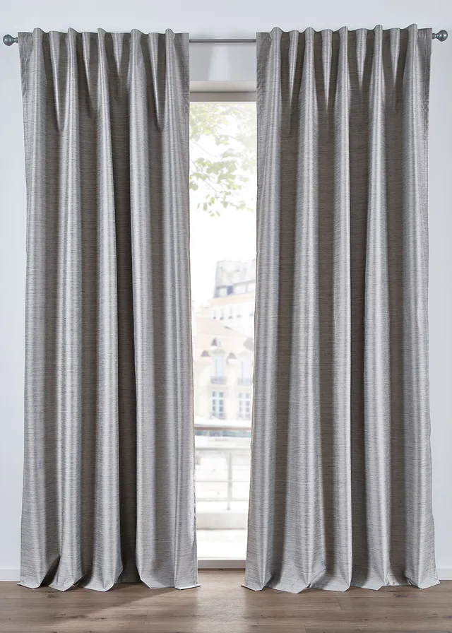 Zatemňujúci záves v hodvábnom vzhľade (1 ks)