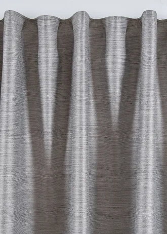 Rideau obscurcissant soyeux (1 pce) • gris • Boutique bonprix