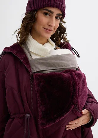Veste de grossesse et de portage réversible • bordeaux • Boutique bonprix
