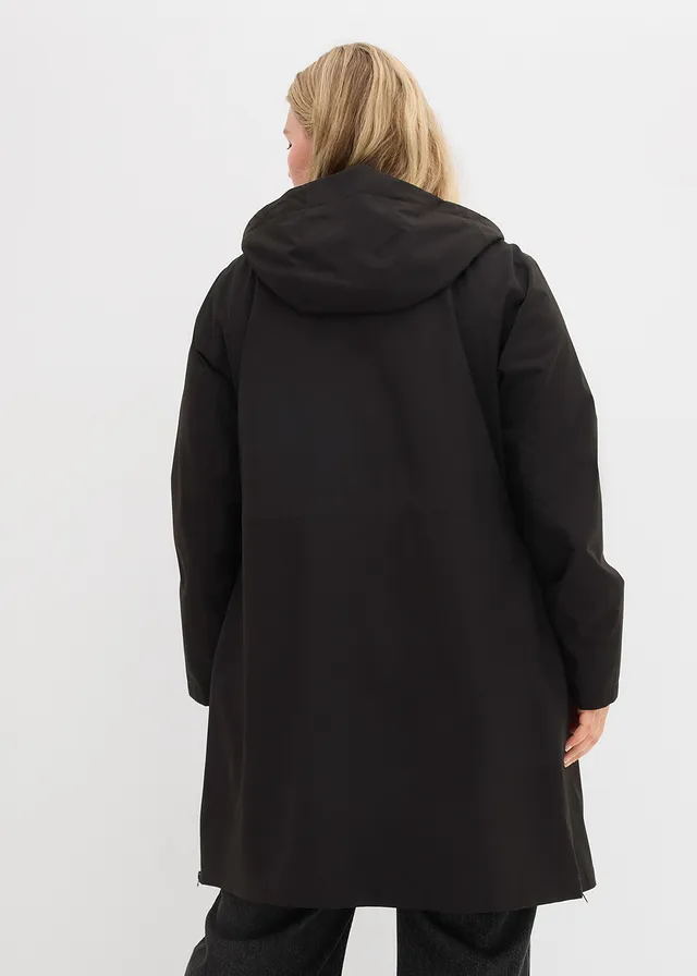 Imperméable court, Couleur: noir