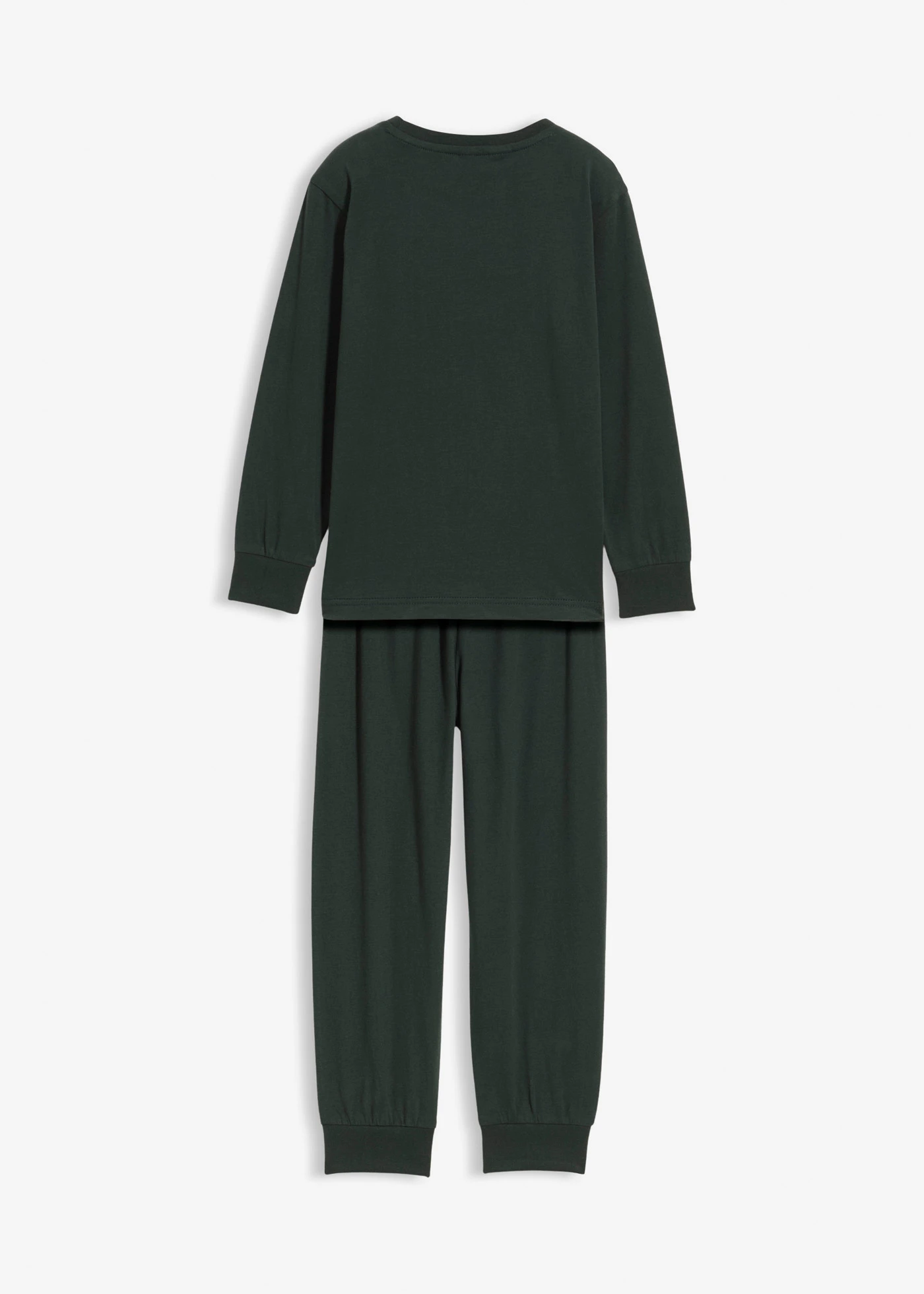 Pyžamo z měkké bavlny, s potiskem svítícím ve tmě (2dílná souprava) • sytě zelená s potiskem • bonprix obchod