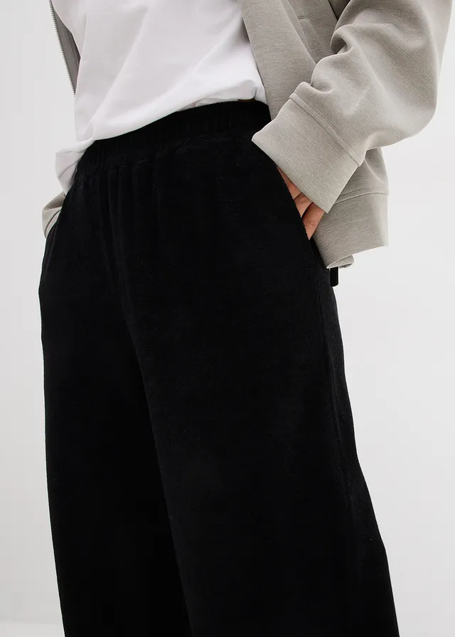 Pantalon en jersey éponge • noir • product-page.page-title-suffix