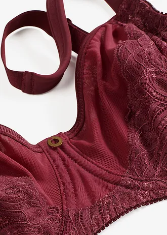 Sutien cu armătură și dantelă fină • mov-afină • magazin bonprix