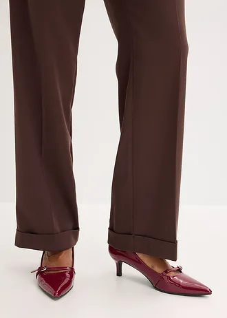 Marlene Dietrich broek • donkerbruin • bonprix online shop