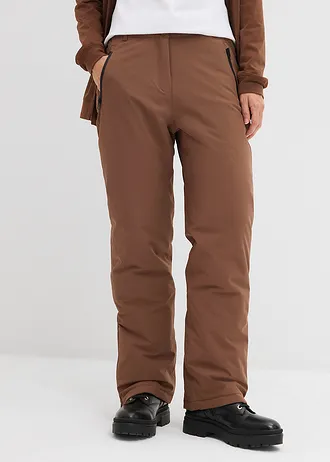 Pantalon de ski déperlant, Couleur: marron clair