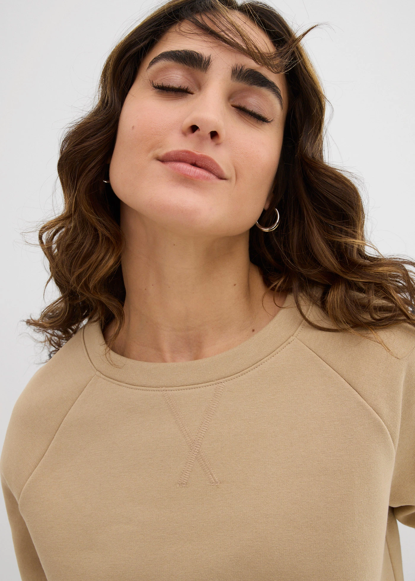 Mikina • světlá khaki • bonprix obchod