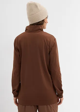 Thermo sweatvest, Kleur: lichtbruin