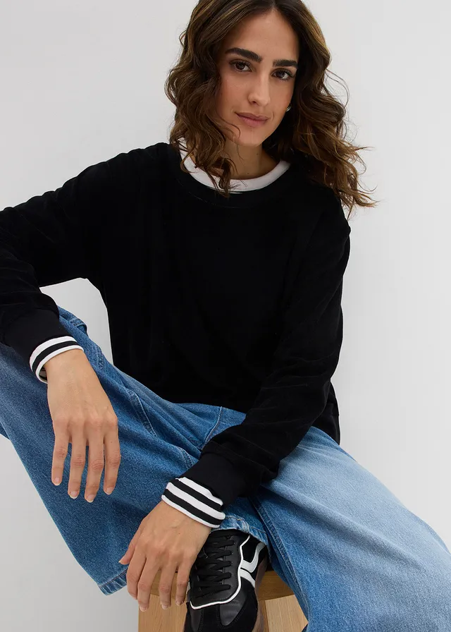 Sweat en éponge douce • noir • product-page.page-title-suffix