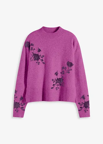 Trui met paillettenborduursel