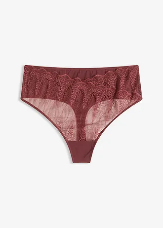 High Waist tanga finom csipkével • szeder • bonprix áruház