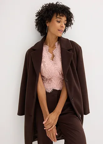 Kanten vest • vintage roze • bonprix online shop