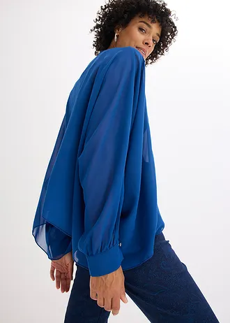 Tunika szyfonowa • niebieskozielony morski • sklep bonprix