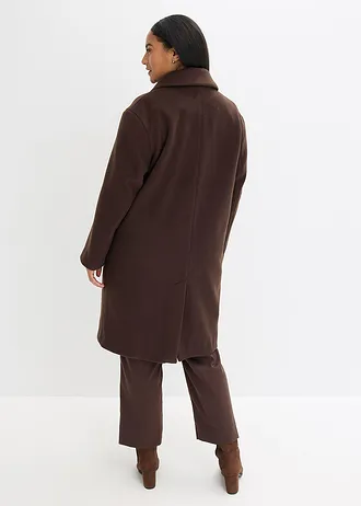 Manteau court, Couleur: marron foncé