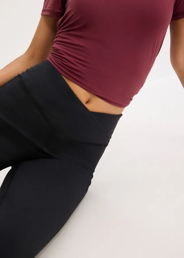 Thermo sportbroek van zacht materiaal, rechte pijpen • zwart • product-page.page-title-suffix