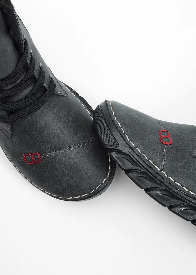 Boots lacées Rieker • gris foncé • product-page.page-title-suffix