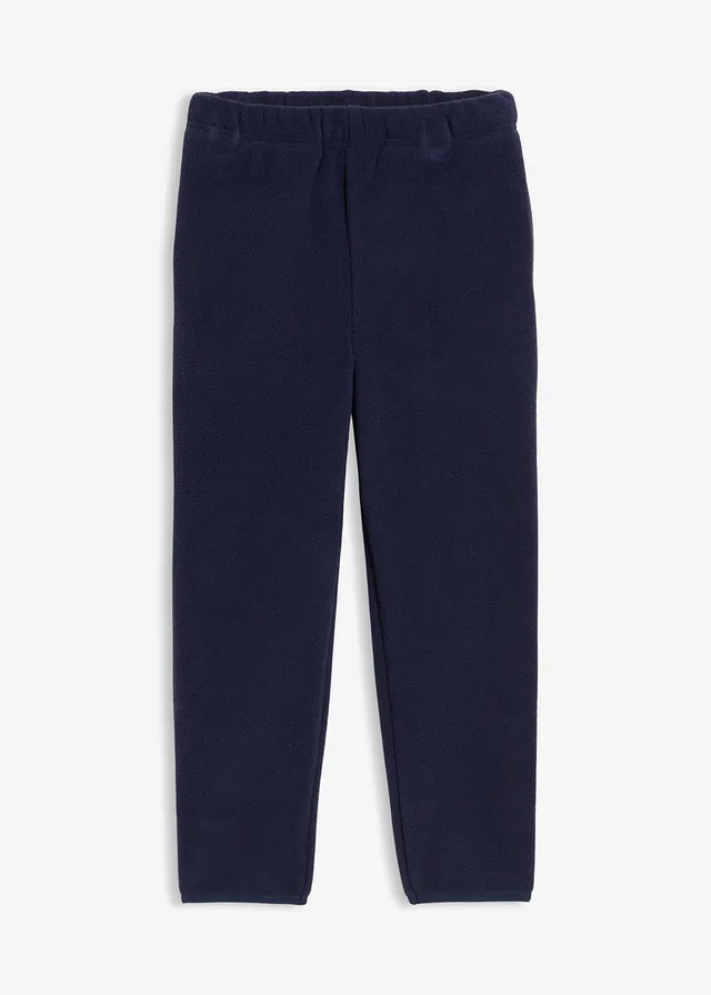 Warme thermobroek van fleece, Kleur: donkerblauw