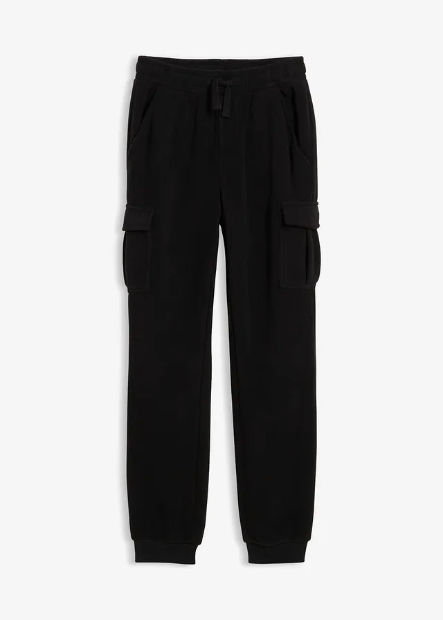 Pantaloni cargo din fleece, Regular Fit