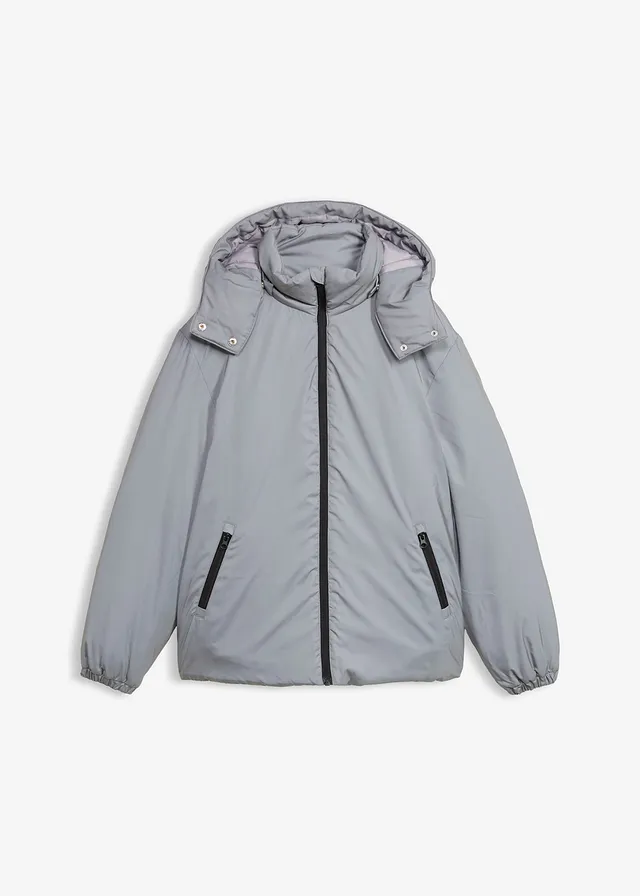 Reflecterende outdoor jas, Kleur: zilverkleur