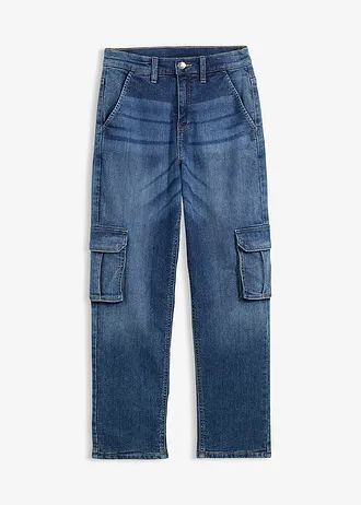 Thermo Loose Fit cargo farmer dzsörzé béléssel, Tapered