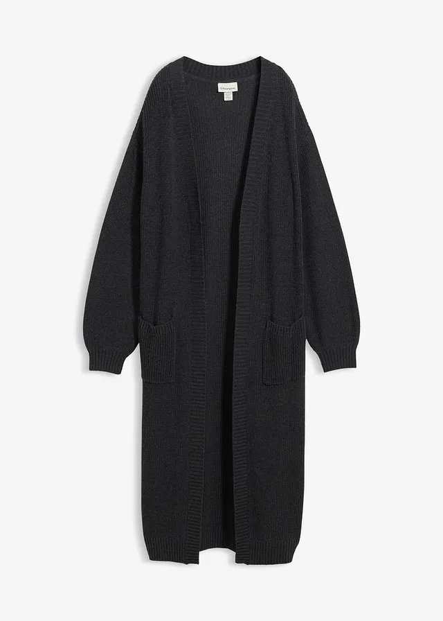 Dlhý pletený sveter