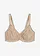 Soutien-gorge minimiseur avec broderies brillantes, Couleur: camel