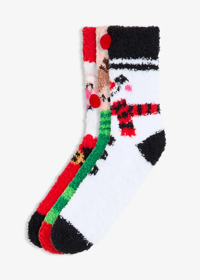 Mäkké ponožky (3 ks v balení)