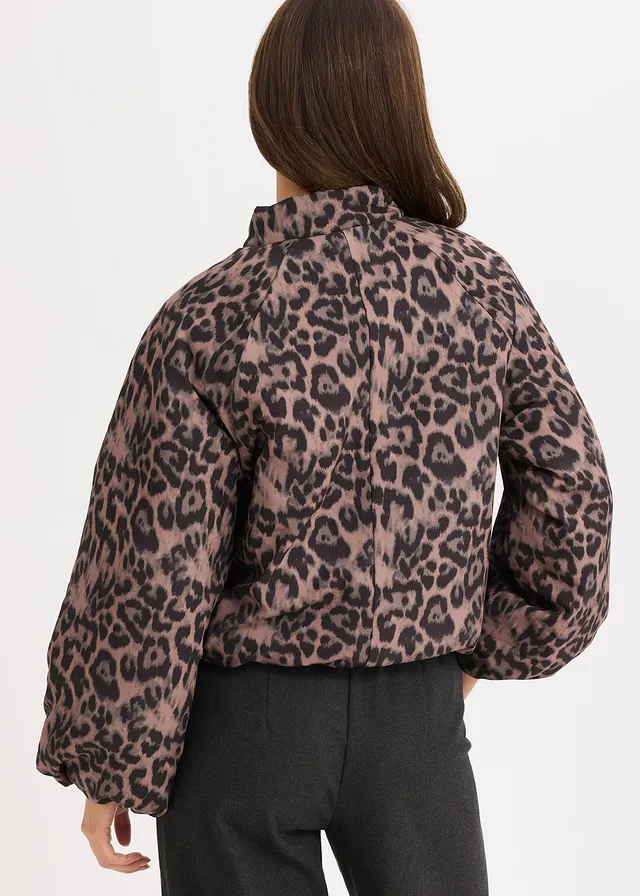 Blouson rembourré • marron léopard • product-page.page-title-suffix