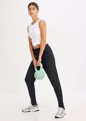 Ultrasofte sportbroek, sneldrogend • zwart • bonprix online shop
