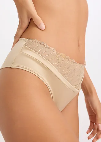 Száras tanga varrás nélküli hátoldallal • szaharabézs • bonprix áruház