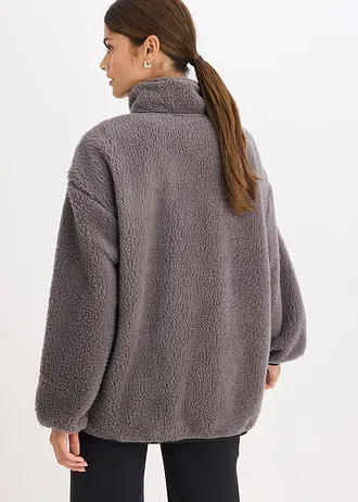 Oversized outdoor jas • leisteengrijs-zwart • bonprix online shop