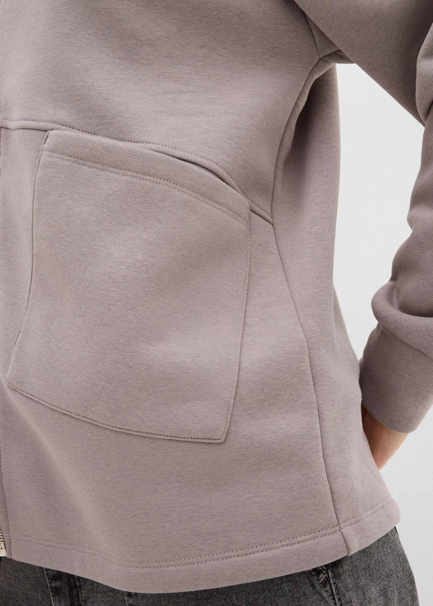 Bő szabadidőfelső • szürke • bonprix áruház