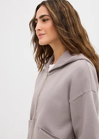 Bő szabadidőfelső • szürke • bonprix áruház