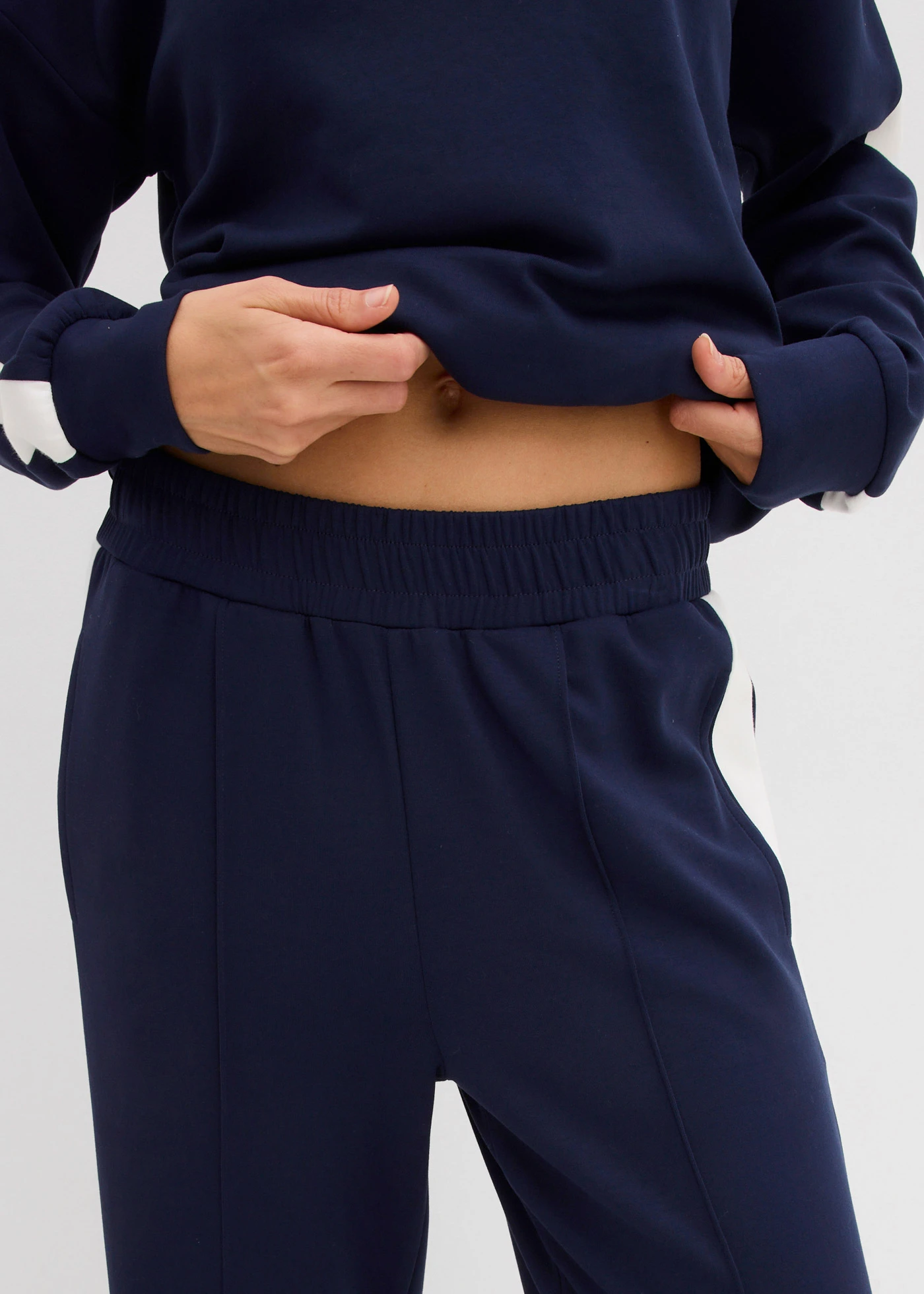 Pantalon de jogging en interlock • bleu • Boutique bonprix