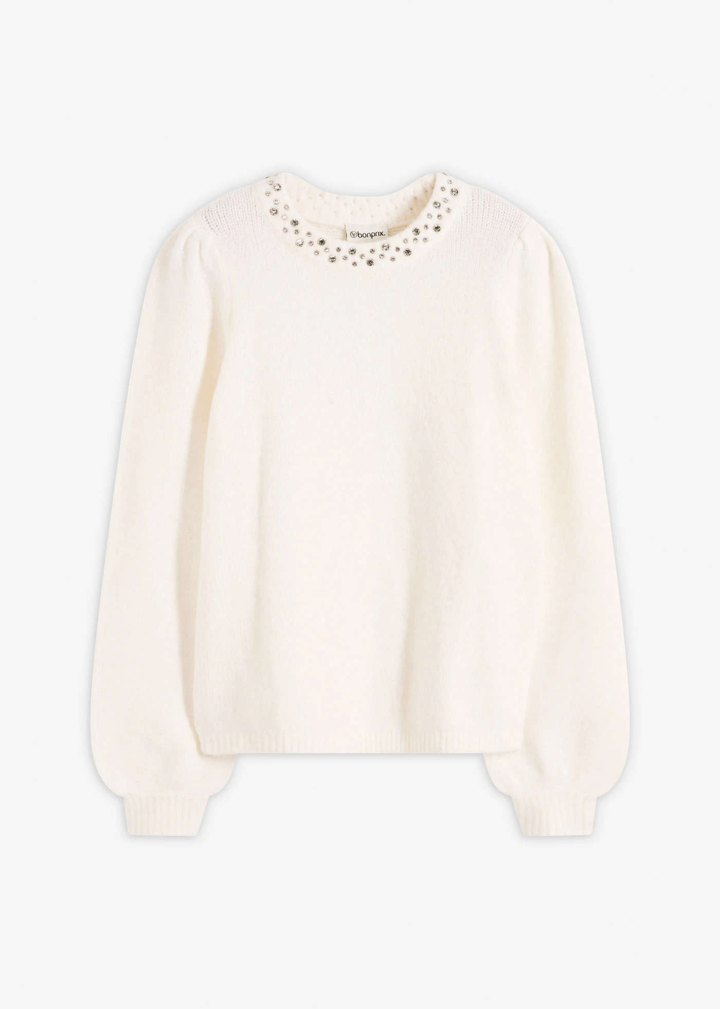 Pulover • ecru • magazin bonprix
