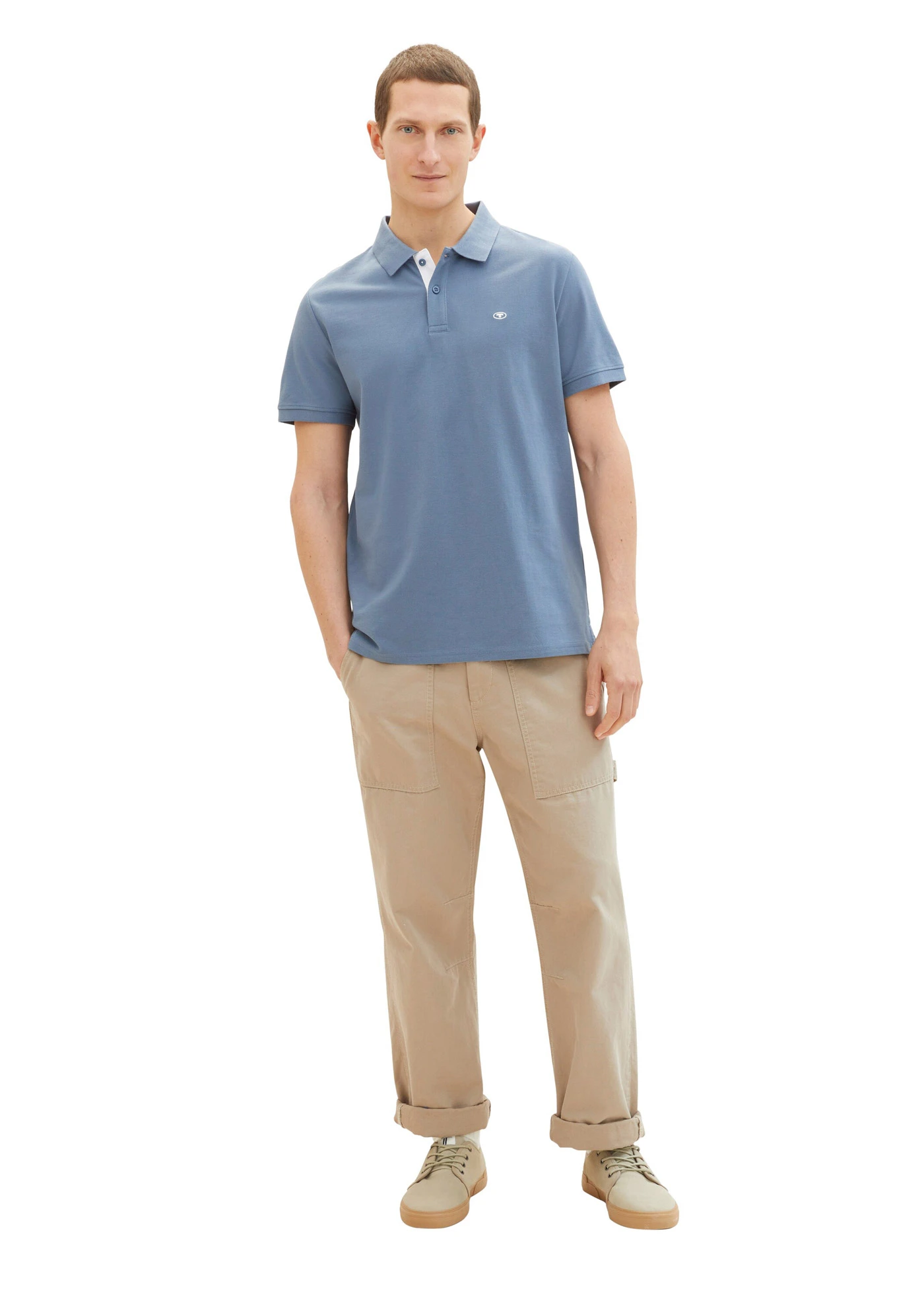 Polo tričko Tom Tailor • modrá • obchod bonprix