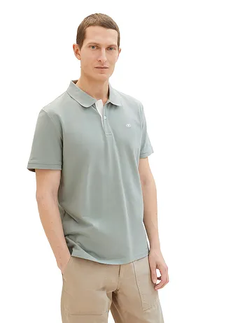 Bluză polo Tom Tailor • verde-mentă • magazin bonprix