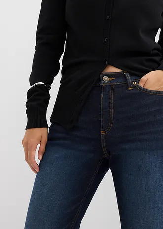 Džíny Bootcut, Mid Waist • tmavý denim used • bonprix obchod