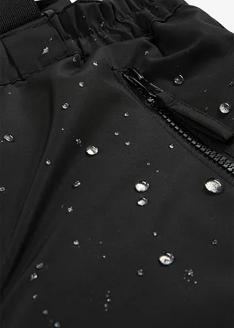 Pantalon de ski imperméable à bretelles, doublure chaude • noir • Boutique bonprix