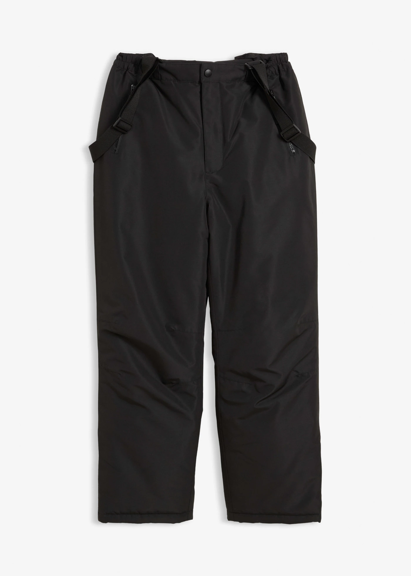 Pantalon de ski imperméable à bretelles, doublure chaude • noir • Boutique bonprix