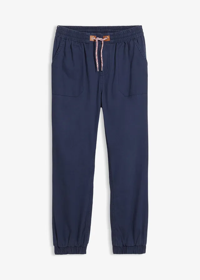 Pantalon thermique avec doublure jersey, Regular, Couleur: bleu foncé