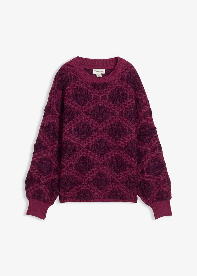 Pull en maille boxy