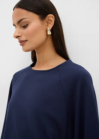 Cape à manches longues • bleu foncé • Boutique bonprix