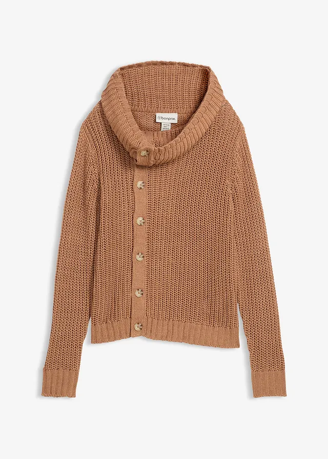 Svetr ze silnější pleteniny • čokoládový sorbet • bonprix obchod