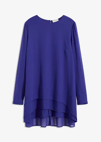 Lange high-low tuniek • saffierblauw • bonprix online shop