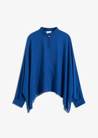 Tuniek van chiffon, Kleur: gentiaanblauw